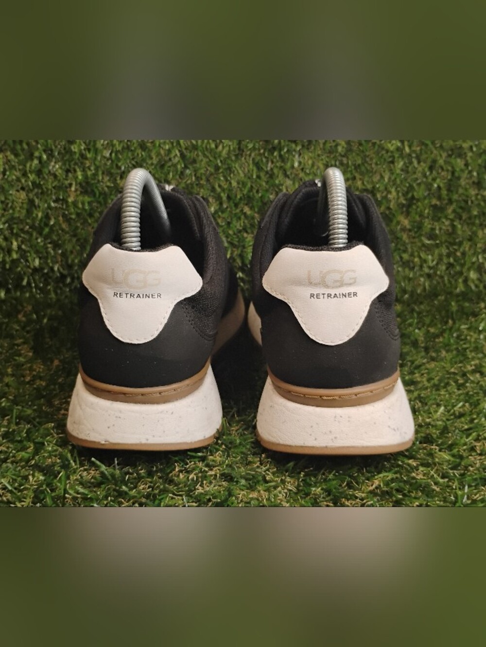 UGG Men’s Retrainer Sneakers in Black and White
